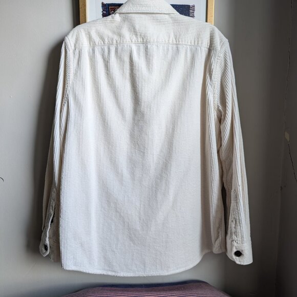 Tilley White Corduroy Overshirt - Picture 2 of 2